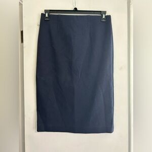 LOFT Navy Blue Pencil Skirt